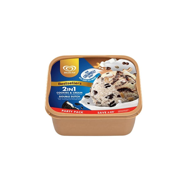 Selecta 2in1 Supreme Double Dutch Cookies & Cream2L