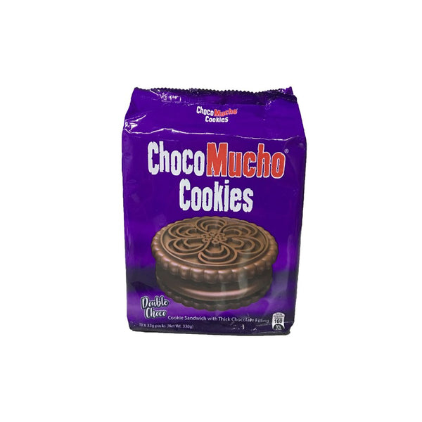 Choco Mucho Cookies Sandwich Double Choco 330g
