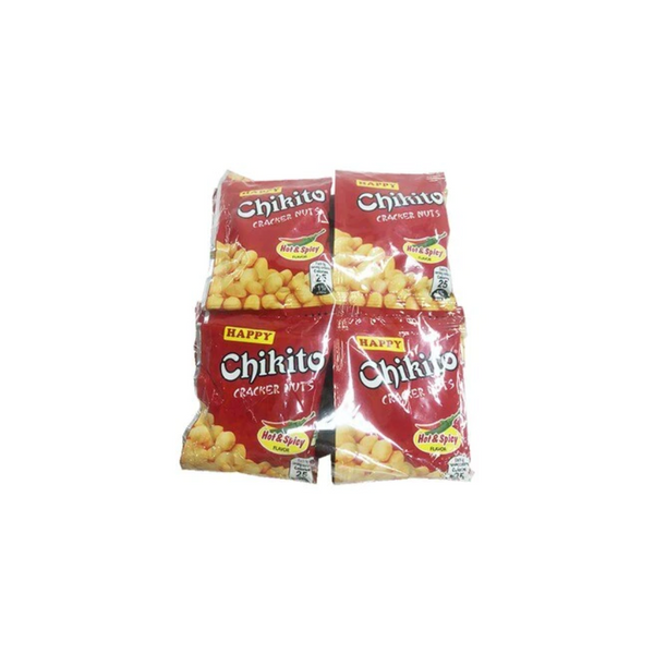 Chikito Coated Nuts Hot & Spicy 7g x 20's