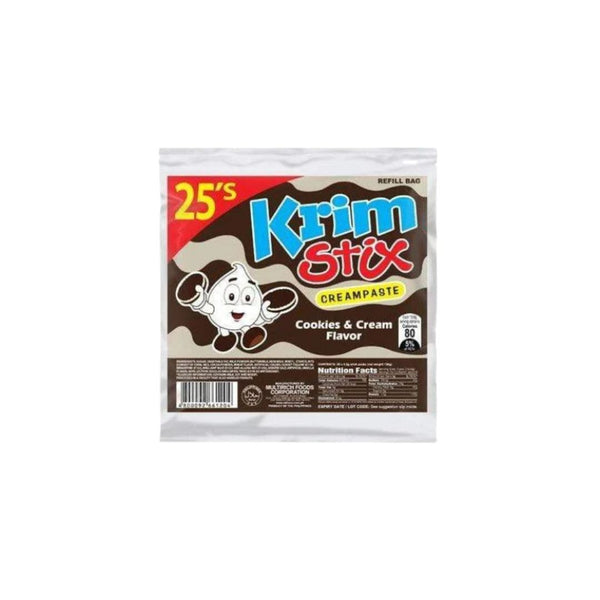 Krim Stix Cookies & Cream Flavor 25's