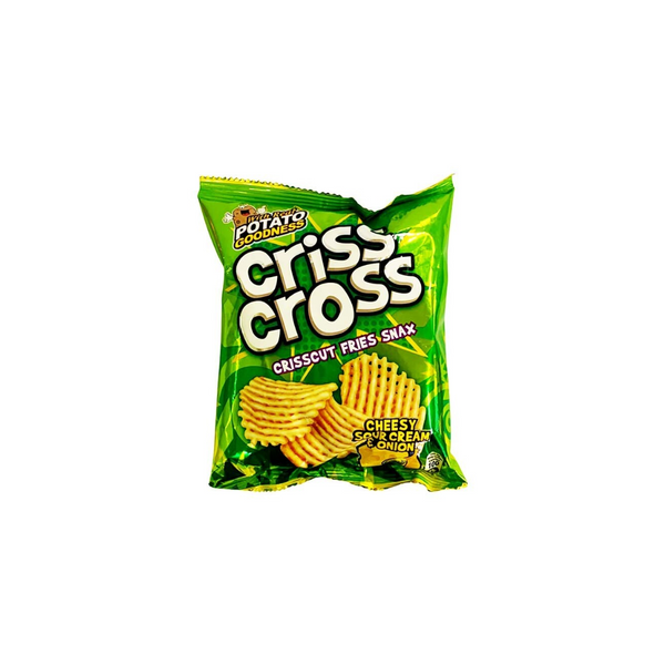 Funky Criss Cross Sour Cream 21g