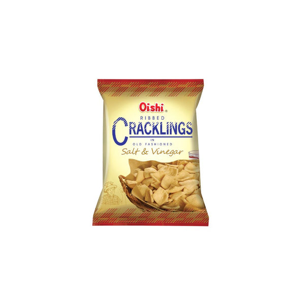 Oishi Cracklings Salt & Vinegar 155g