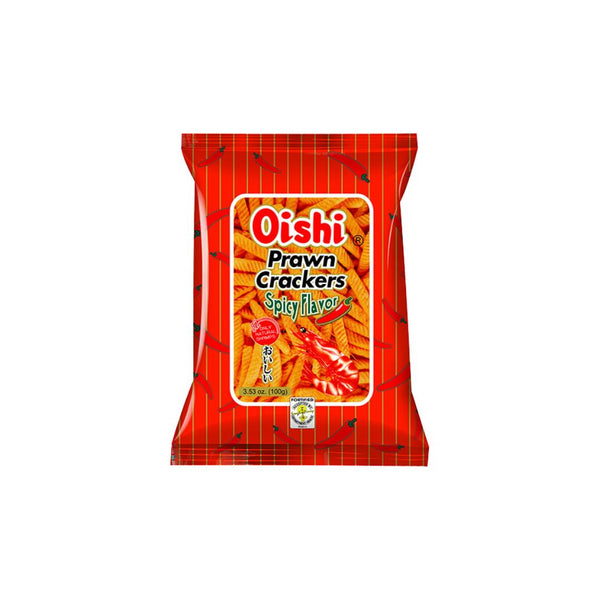 Oishi Prawn Cracker Hot & Spicy  45g