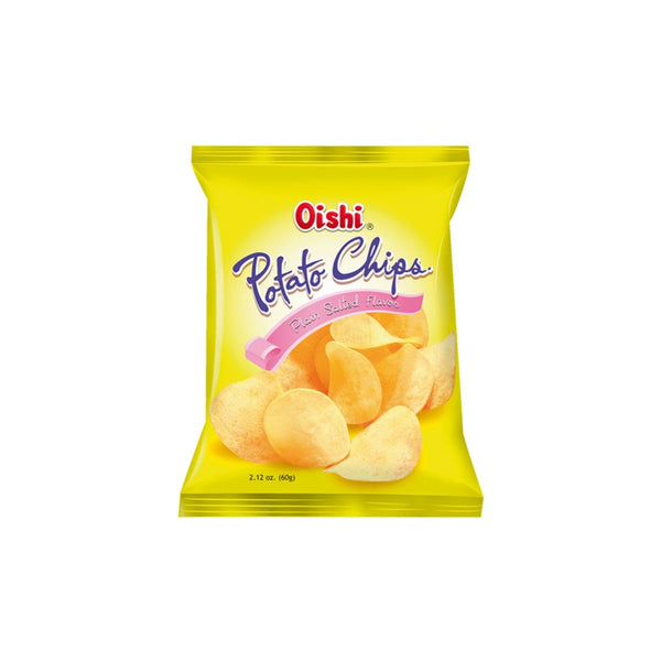 Oishi Natural Potato Chips Salted 60g