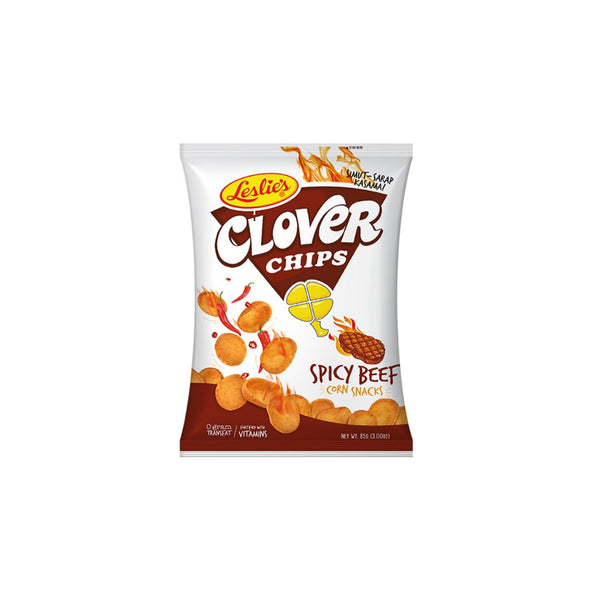 Clover Chips Spicy Beef 85g