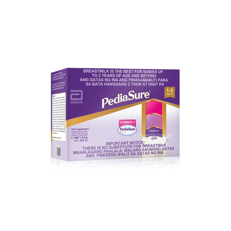 Pediasure 1-3years Old Vanilla 1.8kg