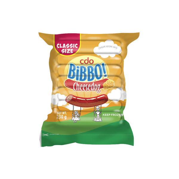 CDO Bibbo Cheesedog Classic Size 230g