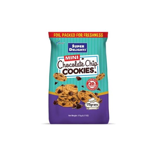 Super Delight Mini Choco Chip Cookies 175g