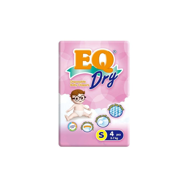 EQ Diapers Mini-Pack Small 4's