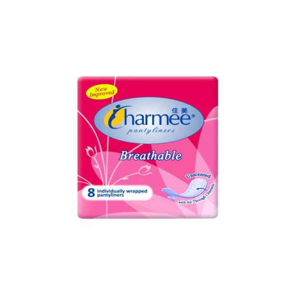 Charmee Pantyliner Breathable 8's