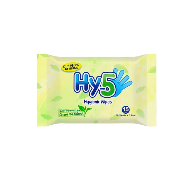 HY-5 Hygienic Wipes UNS 10's