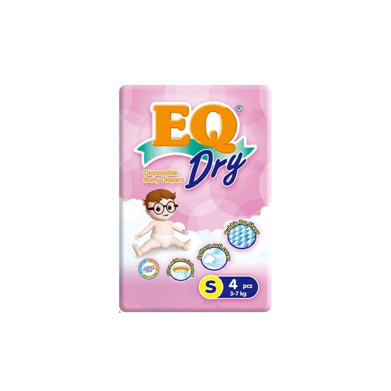 EQ Diaper Mini-Pack Small  4's