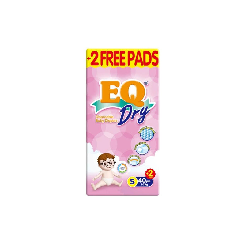 EQ Diapers Dry Small  40's