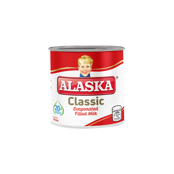 Alaska Evaporated Classic Filled Milk 140ml