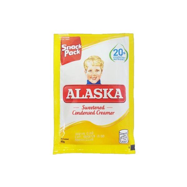 Alaska Sweetened Condensed Creamer Snack Pack 40g