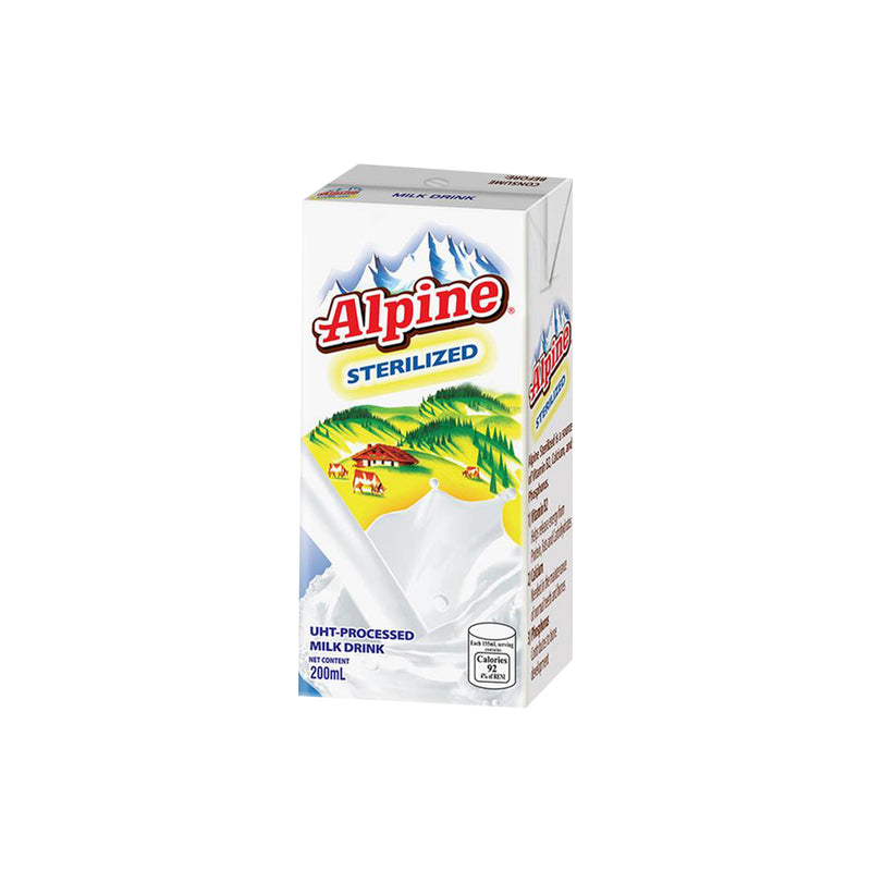 Alpine Sterilized Full Cream Milk 200ml