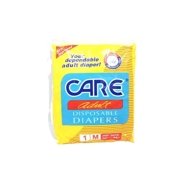 Care Adult Diaper 48x1's Medium