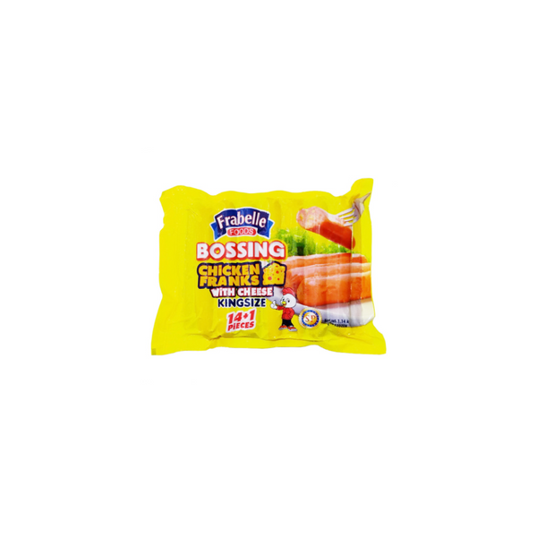 Frabelle Foods Bossing chicken Franks with Cheese 1.14kl