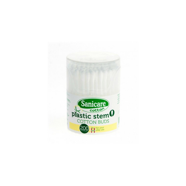 Sanicare Cotton Buds in Can 200 Tops