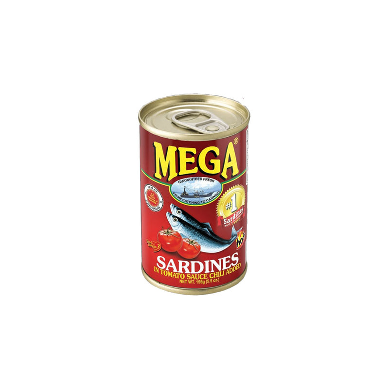 Mega Sardines Hot 155g