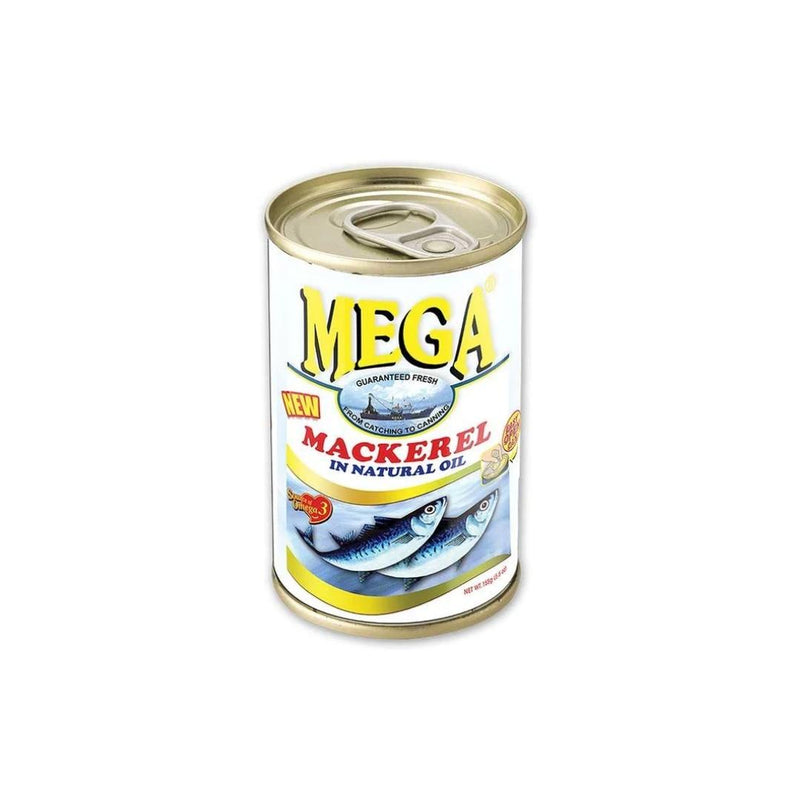 Mega Mackerel Natural Oil 155g