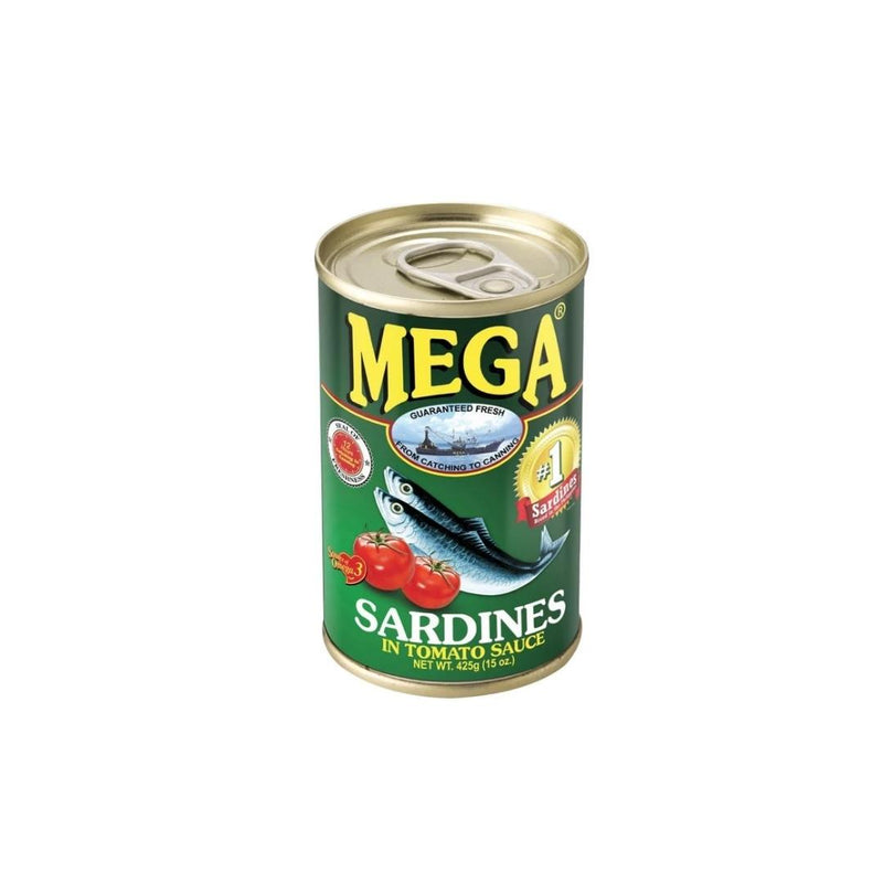 Mega Sardines Tomato Sauce Green 425g