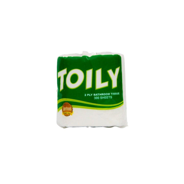 Toily Bathroom Tissue 2ply 300's