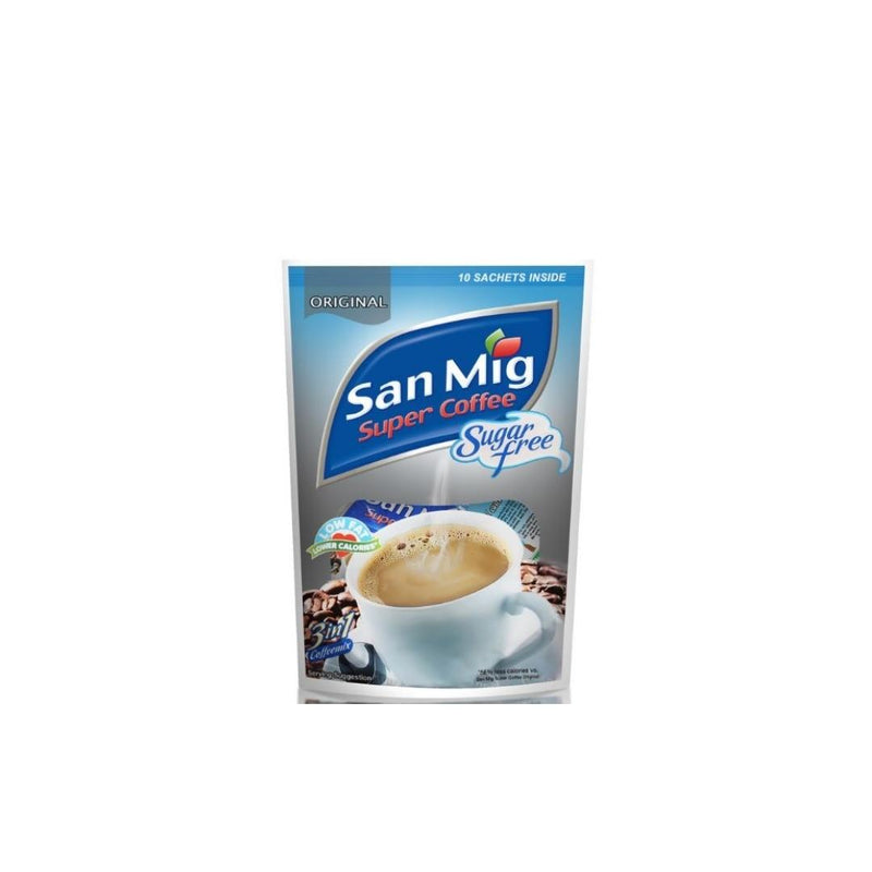 San Mig Coffee Sugar Free White 180g