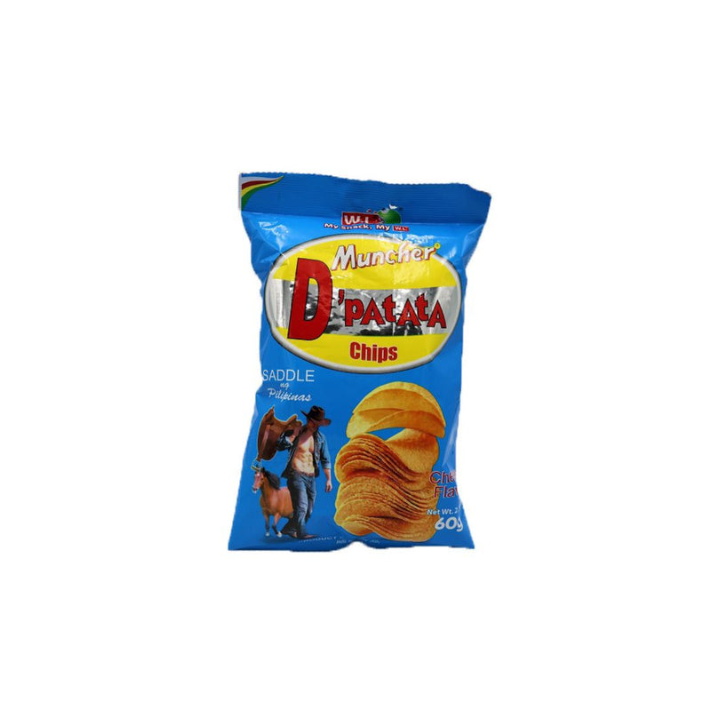 Muncher D'Patata Chips Cheese 60g