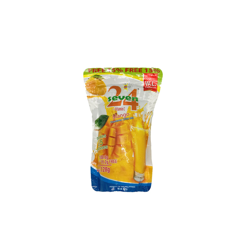 24 Seven Mango Powder Drink 128g