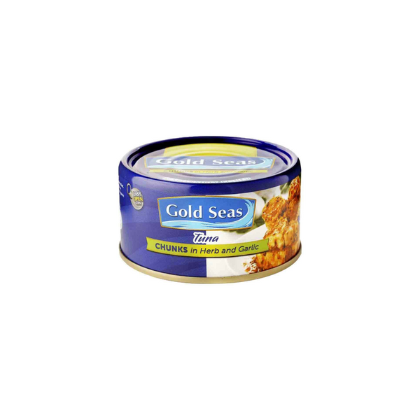 Gold Seas Tuna Herb & Garlic 185g
