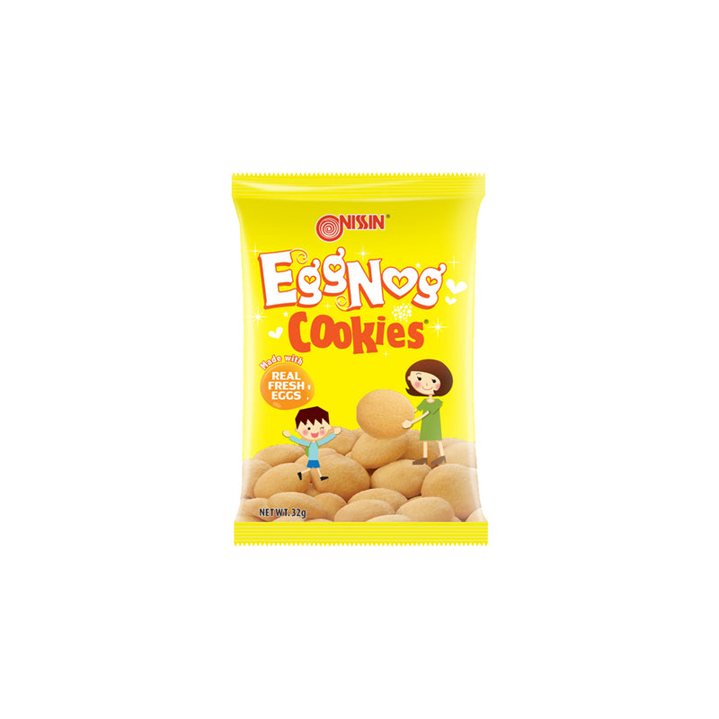 Nissin Eggnog Cookies 35g