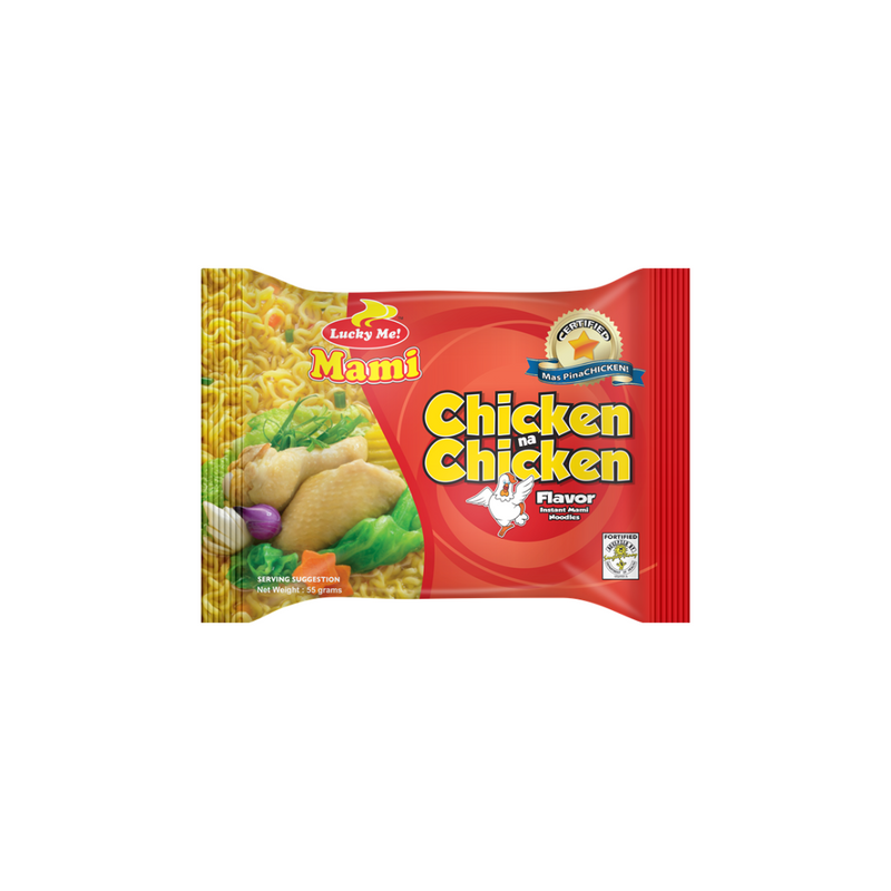 Lucky Me Chicken Noodles 55g