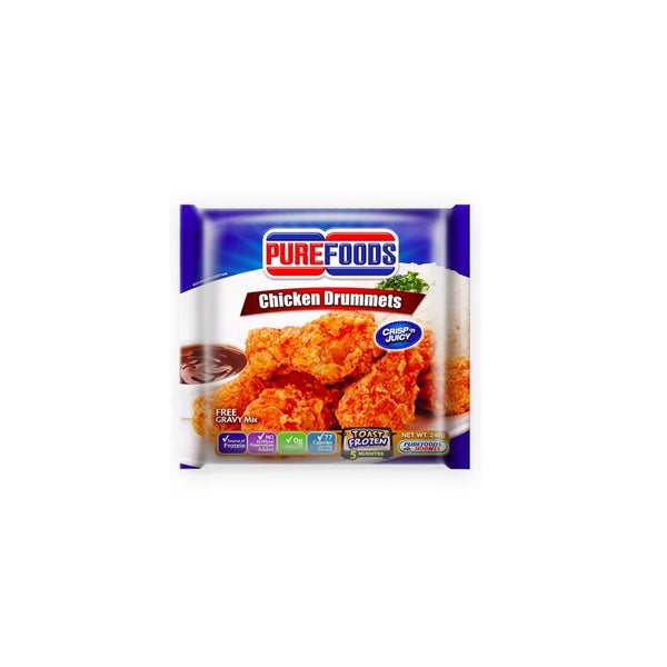 Pure Foods Crispy & Juicy Chicken Drummets 240g