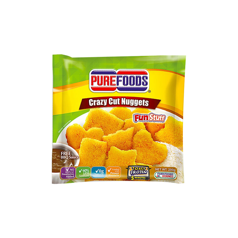 Pure Foods Chicken Nuggets BBQ 200g