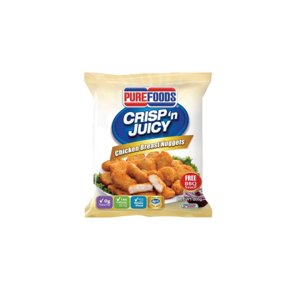 Pure Foods Crsip N Juicy Chicken Breast Nuggets 200g