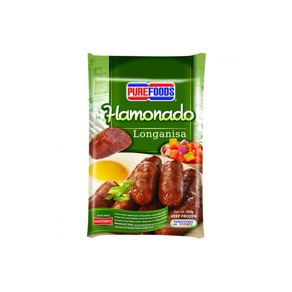 Pure Foods Longganisa Hamonado 250g