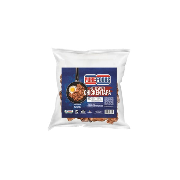 Pure Foods Chicken Tapa Hot & Spicy 220g