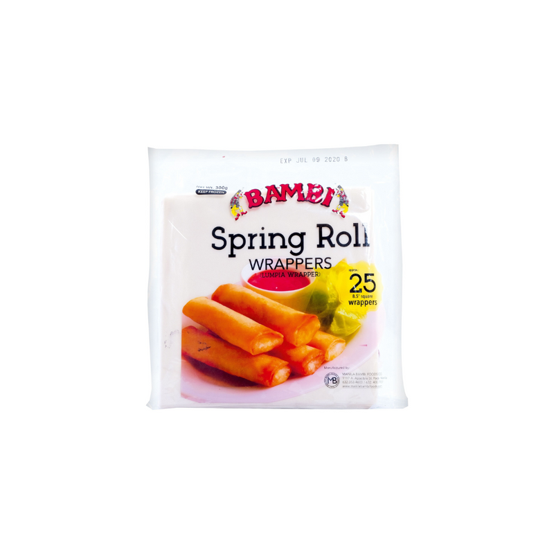 Bambi Spring Rolls Big 25 Wrappers