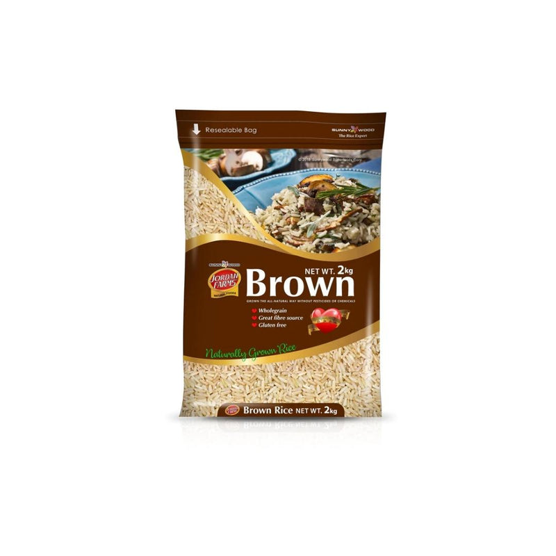 Jordan Farm Org Brown Rice 2kg