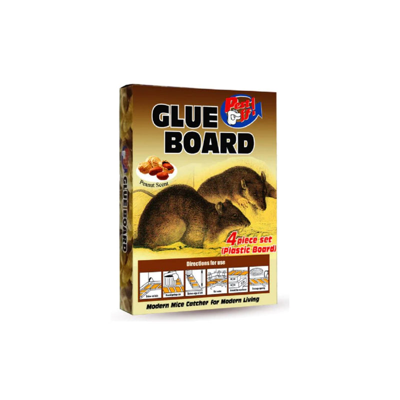 Glue Board Mice Catcher Peanut Scent 4pcs