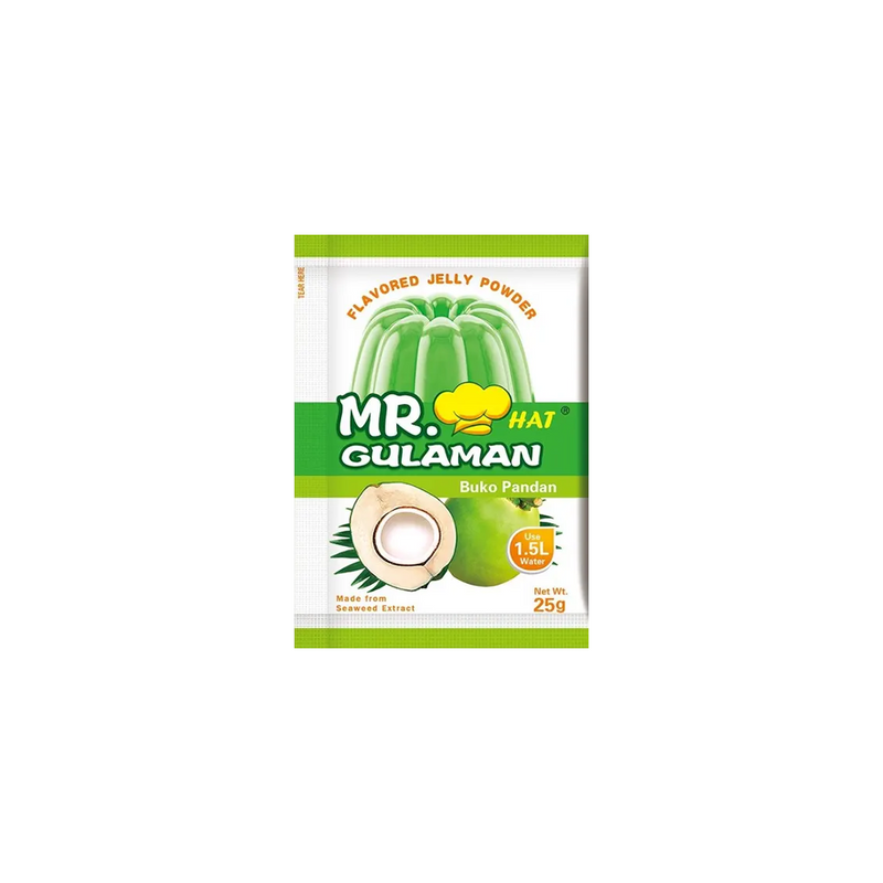 Mr. Hat Gulaman Buko Pandan 24g