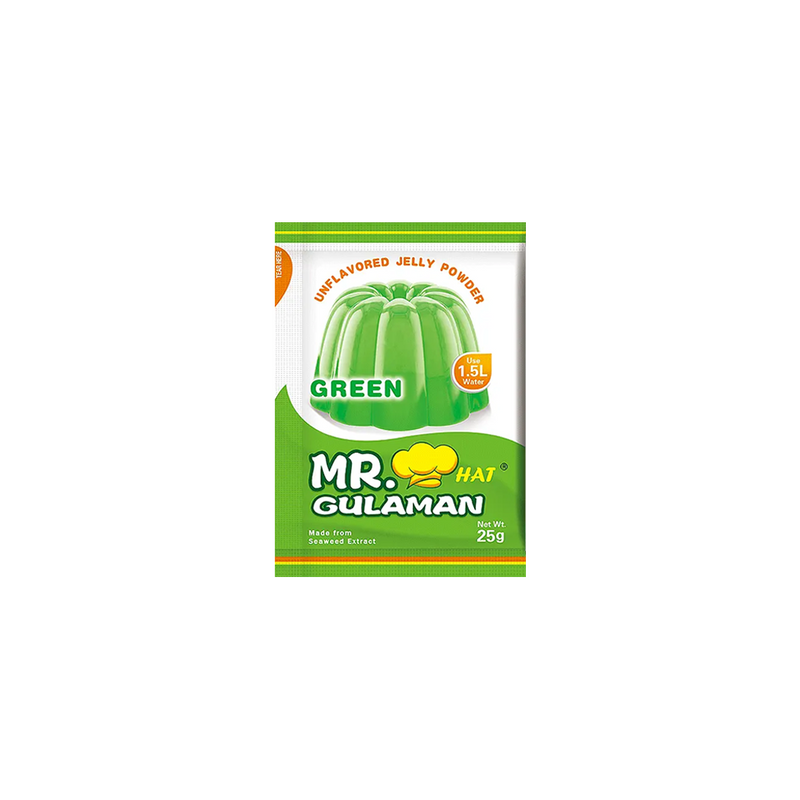 Mr. Hat Gulaman Green 25g