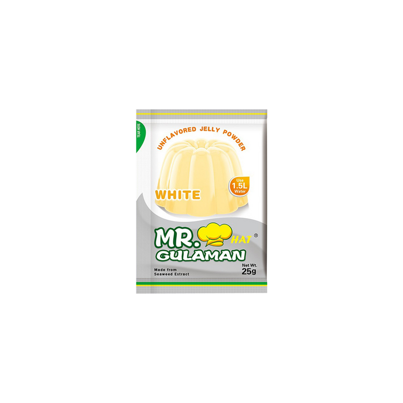 Mr. Hat Gulaman White 25g