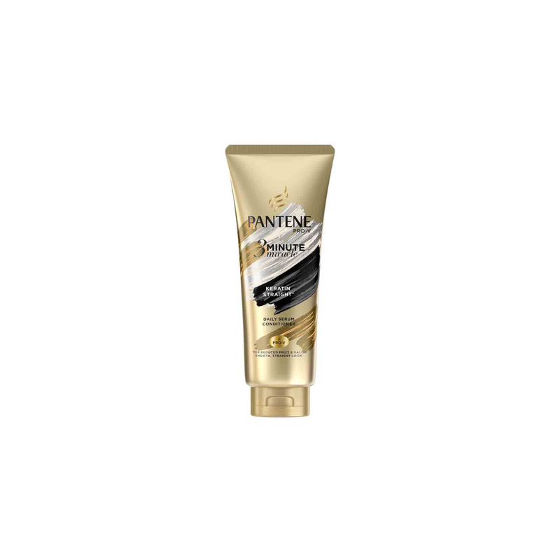 Pantene 3 Minute Miracle Conditioner Keratin Straight 70ml