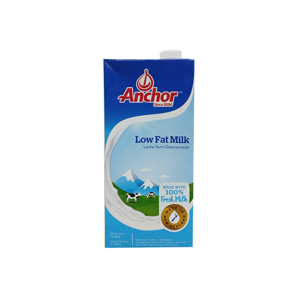 Anchor Low Fat Milk 1000ml