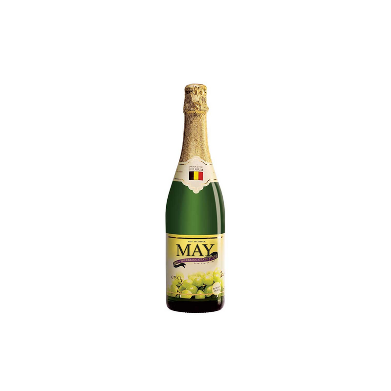 May 100% Sparkling White Grape Juice 750ml