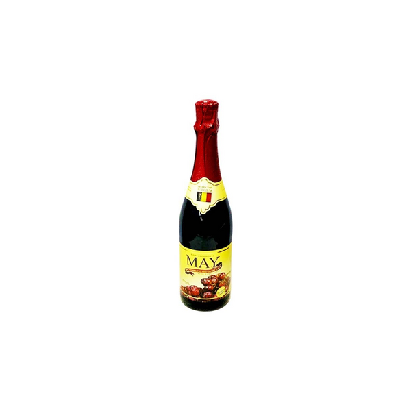 May 100% Sparkling Red Grape Juice 750ml