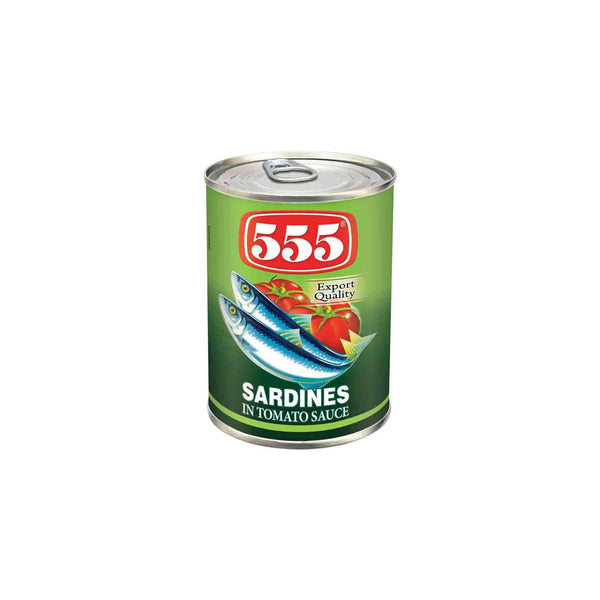 555 Sardines In Tomato Sauce 425g