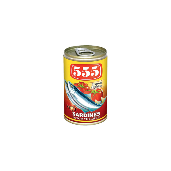 555 Sardines in tomato Sauce Chili 425g